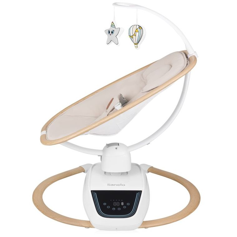 Lionelo, Olivia, elektryczny bujaczek, Beige Natural