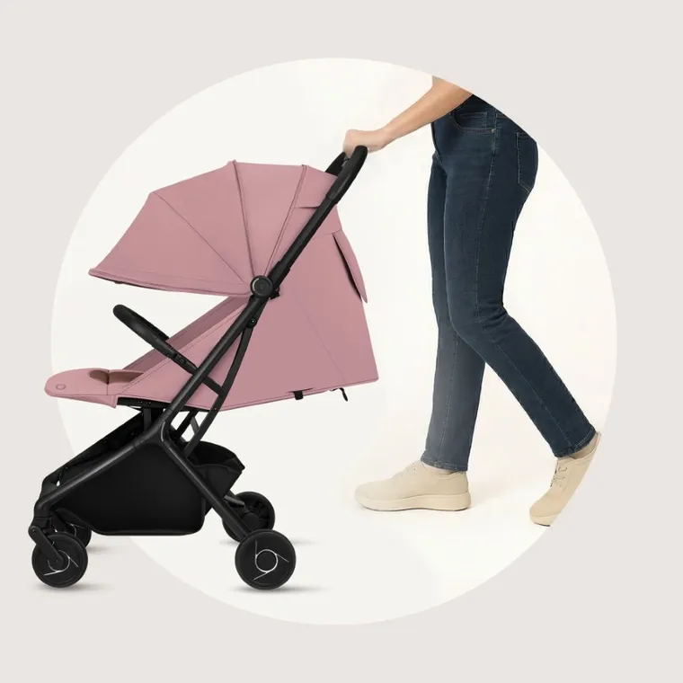 Lionelo, Sia, wózek spacerowy, pink rose