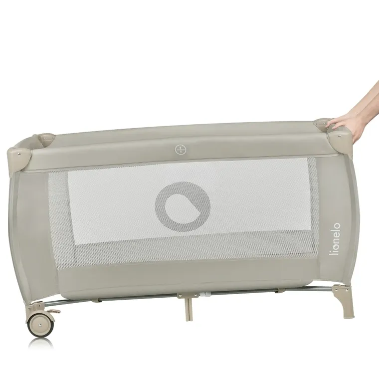 Lionelo, Stefi Plus, łóżeczko turystyczne, Beige Cappuccino