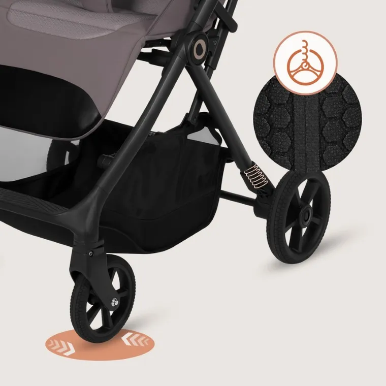 Lionelo, Tansi, wózek spacerowy, beige taupe