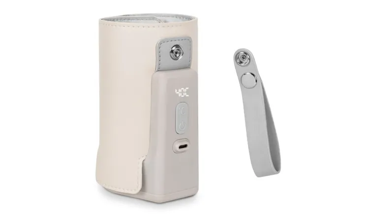 Lionelo, ThermUp Go, przenośny podgrzewacz do butelek, Beige Sand