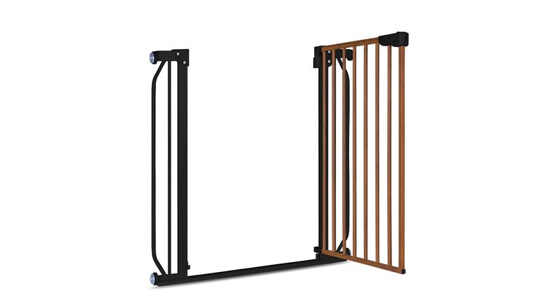 Lionelo, Truus, Slim, bramka ochronna, Black Carbon Natural