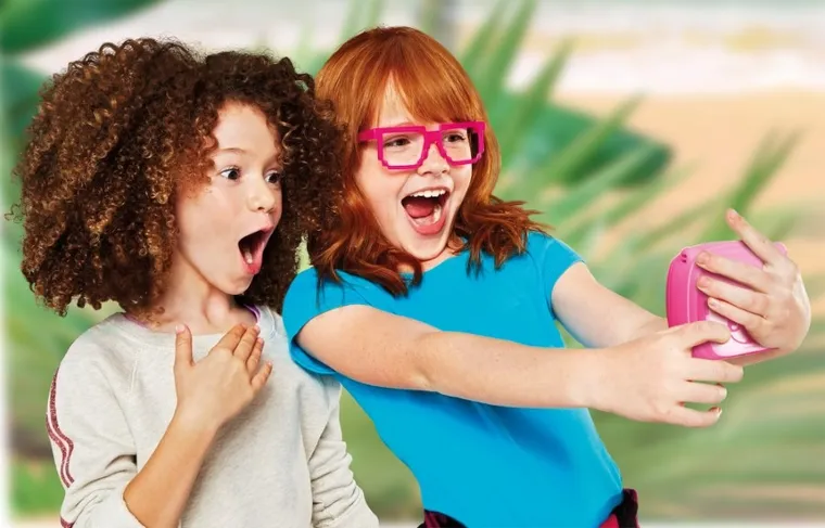 Lisciani, Barbie, Print Cam, aparat natychmiastowy, zestaw z ramkami i naklejkami