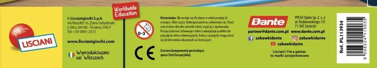 Lisciani, I'm a Genius, Manufaktura ołówków, zestaw kreatywny