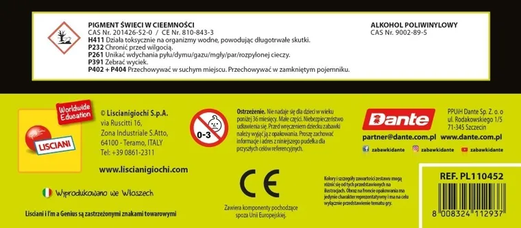Lisciani, I'm a genius, Niezwykłe piłeczki, zestaw naukowy