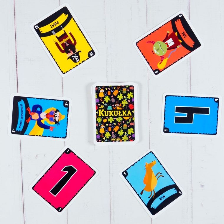 Lisciani, Ludoteca, gry karciane Kukułka