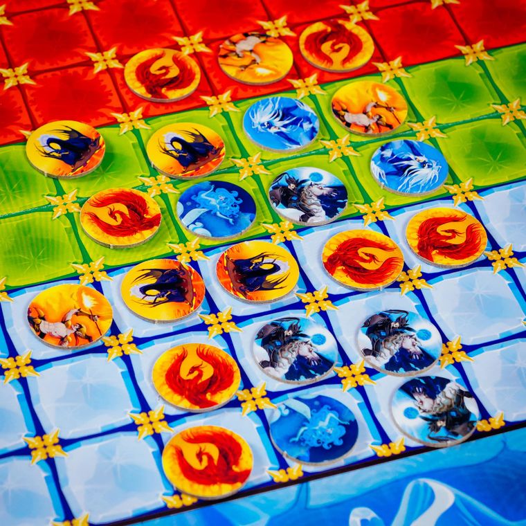 Lisciani, Ludoteca, Ogień i lód, gra rodzinna