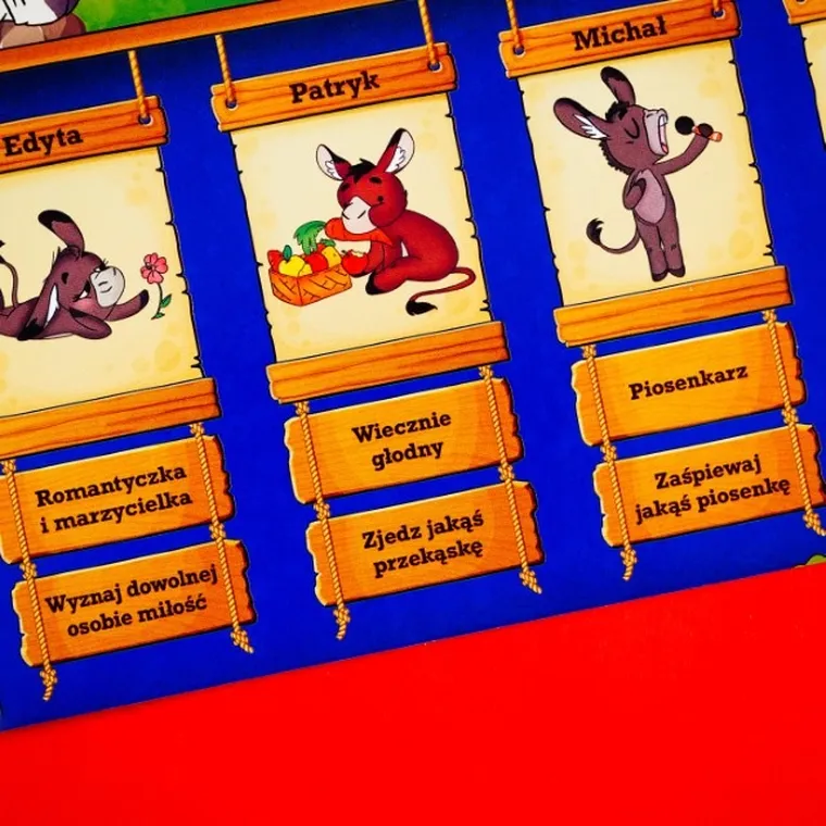 Lisciani, Ludoteca, Wędrujący osioł, gra rodzinna