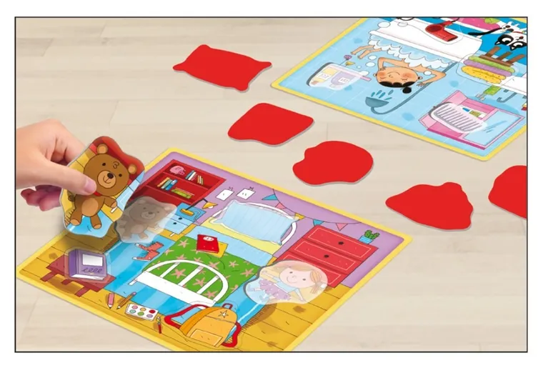 Lisciani, Montessori, ogromny dom, zestaw edukacyjny