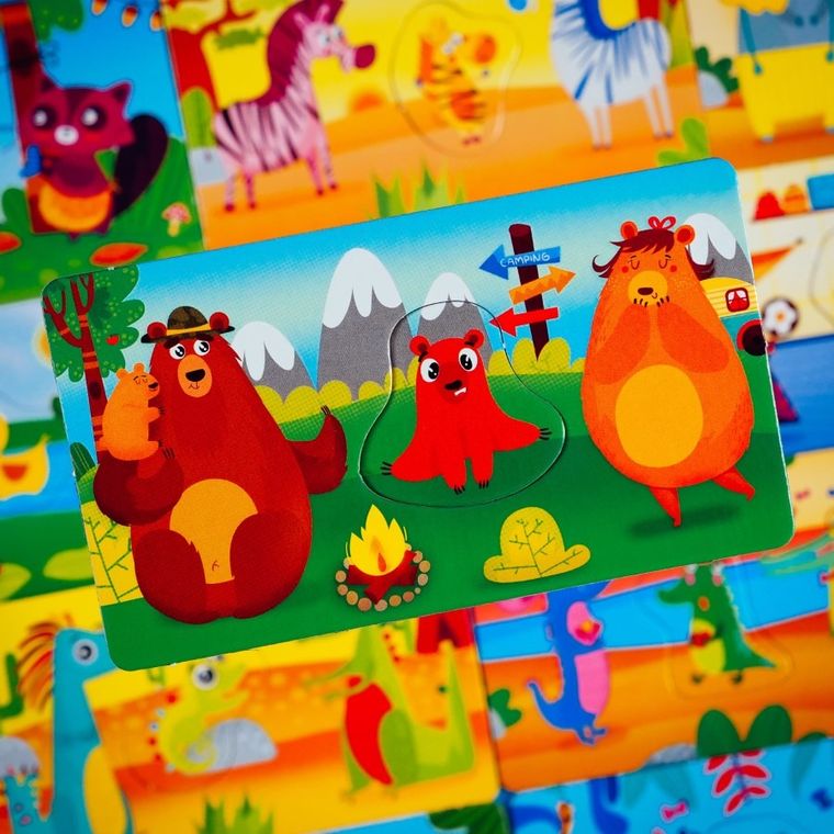 Lisciani, Montessori, Świat zwierząt