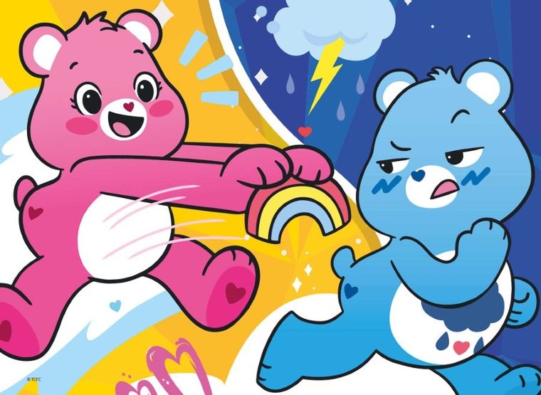 Lisciani, Troskliwe Misie, puzzle podłogowe, 4-48 elementów