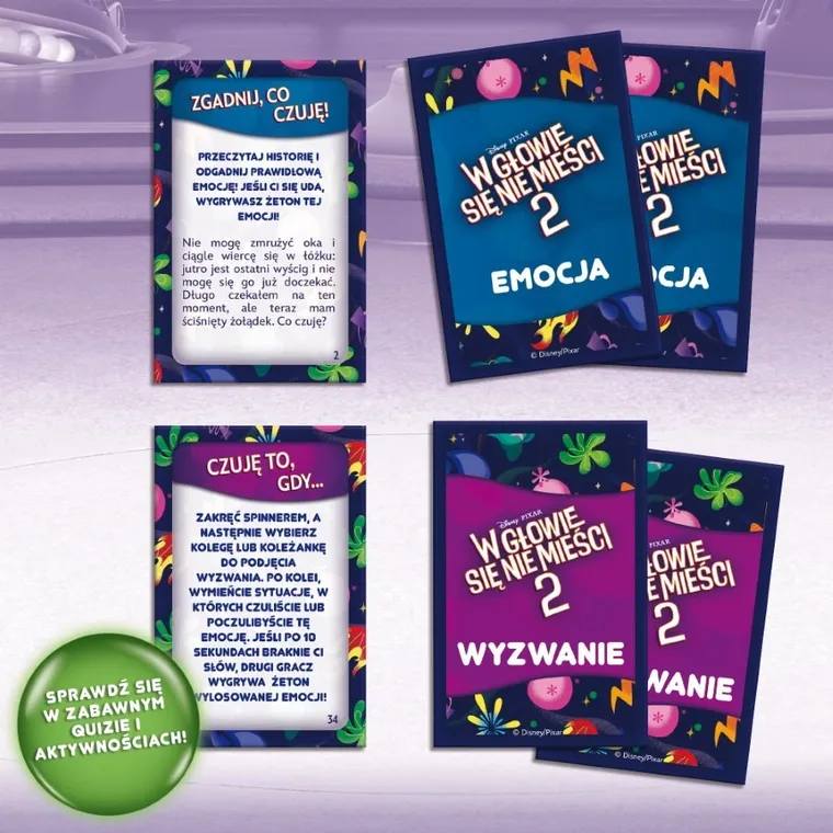 Lisciani, W głowie się nie mieści 2, Gra o emocjach, gra familijna