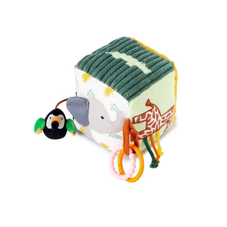 Little Big Friends, miękka kostka aktywizująca, dżungla