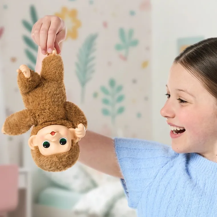 Little Live Pets, Minis, Moja Małpka Pepi Peach, maskotka interaktywna