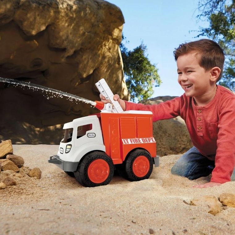 Little Tikes, Dirt Doggers, Prawdziwy wóz strażacki, pojazd ratunkowy