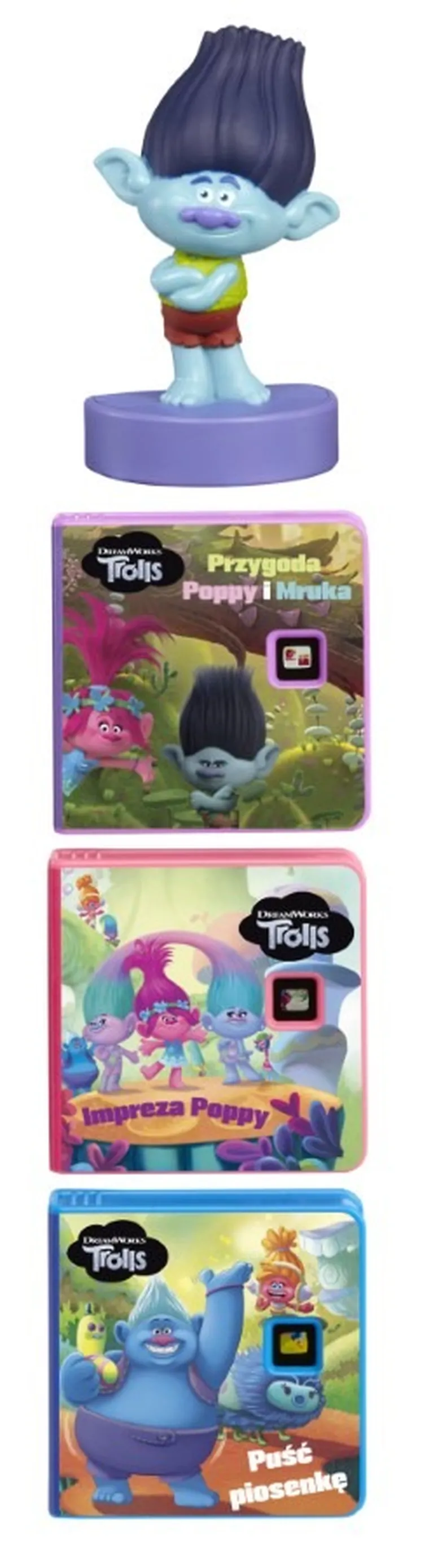 Little Tikes, Story Dream Machine, Trolle, zestaw bajek do projektora 8151348