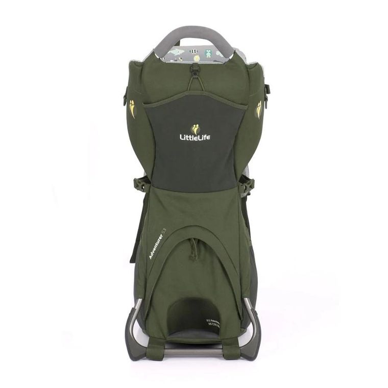 LittleLife, Adventurer S3, nosidełko turystyczne, zielone