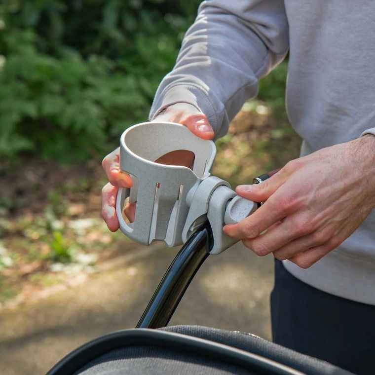 LittleLife, uchwyt na kubek, jasnoszary