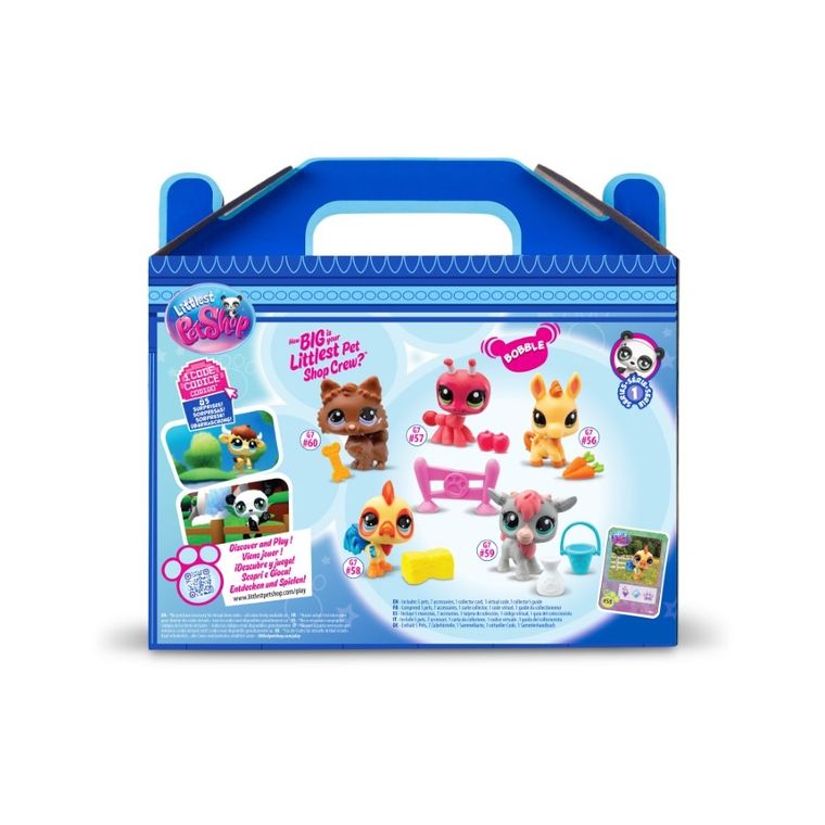 Littlest Pet Shop, farma, zestaw 5 figurek