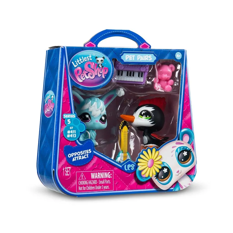 Littlest Pet Shop, Opposites Attract, zestaw 2 figurek