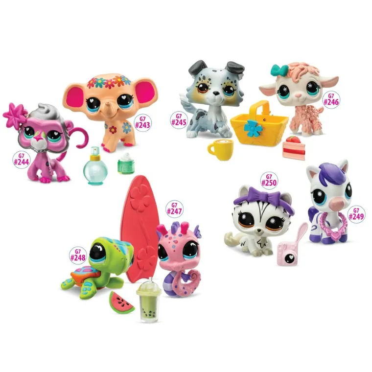 Littlest Pet Shop, Pet Pairs, zestaw 2 figurek