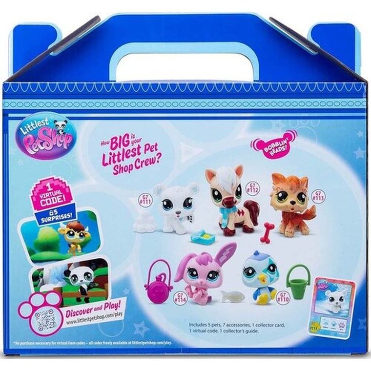 Littlest Pet Shop, Winter Besties, zestaw 5 figurek