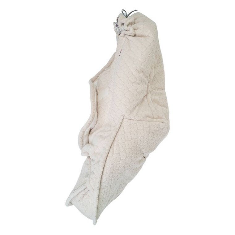 Lodger, Fleece, Birch, zimowy śpiworek do wózka, polarowy, beżowy