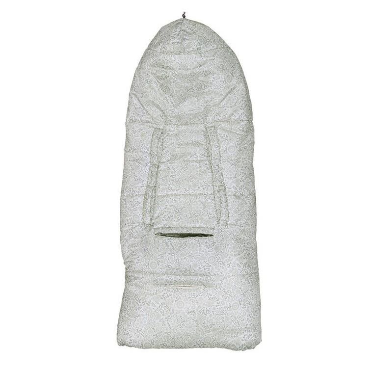 Lodger, Folklore Taslon Drizzle, wielofunkcyjny otulacz z polarem, wodoodporny, szary