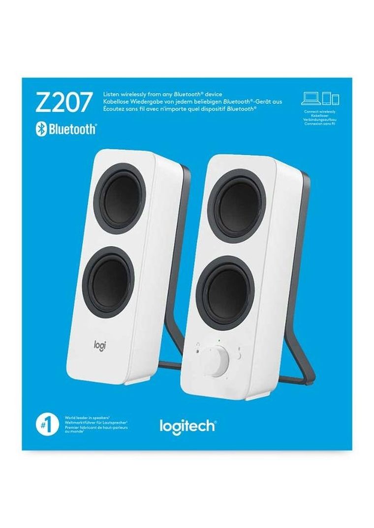 Logitech, głośniki Z207, white