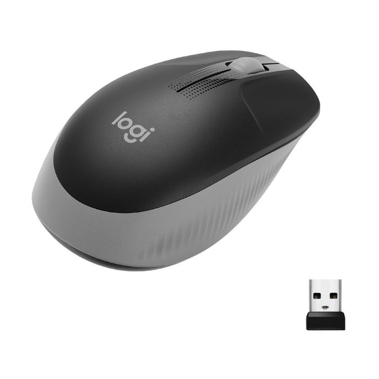 Logitech, mysz, M190, grey