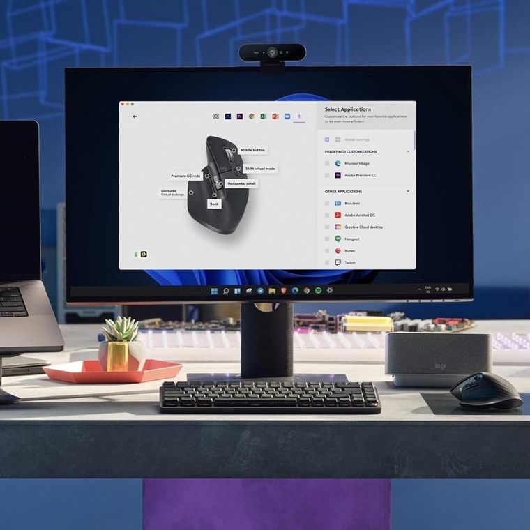 Logitech, mysz, MX Master 3s Performance Graphite