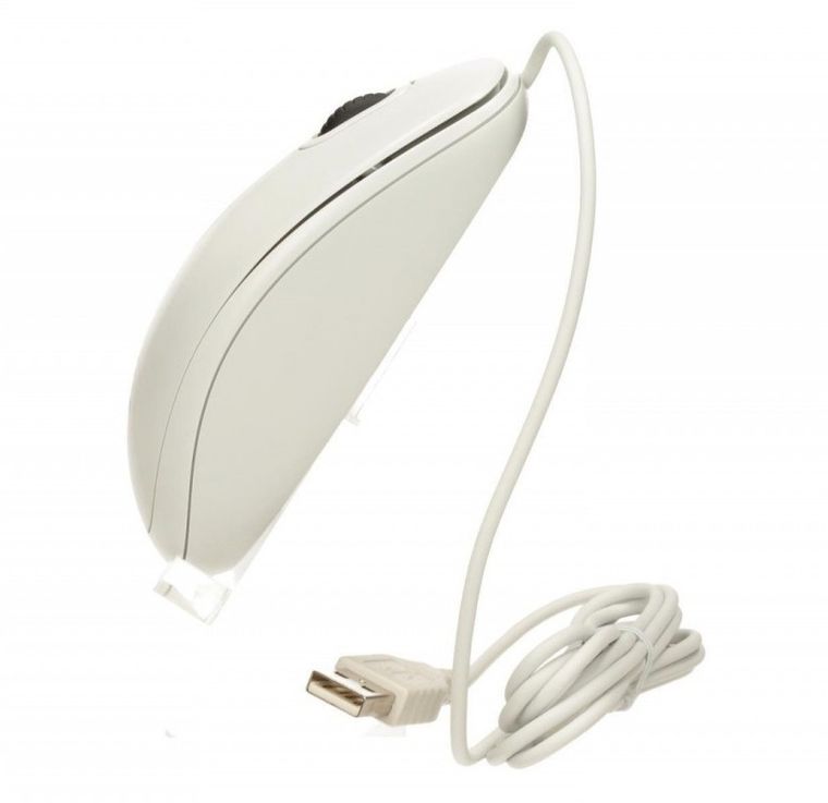 Logitech, mysz optyczna B100 OEM 910-003360 White