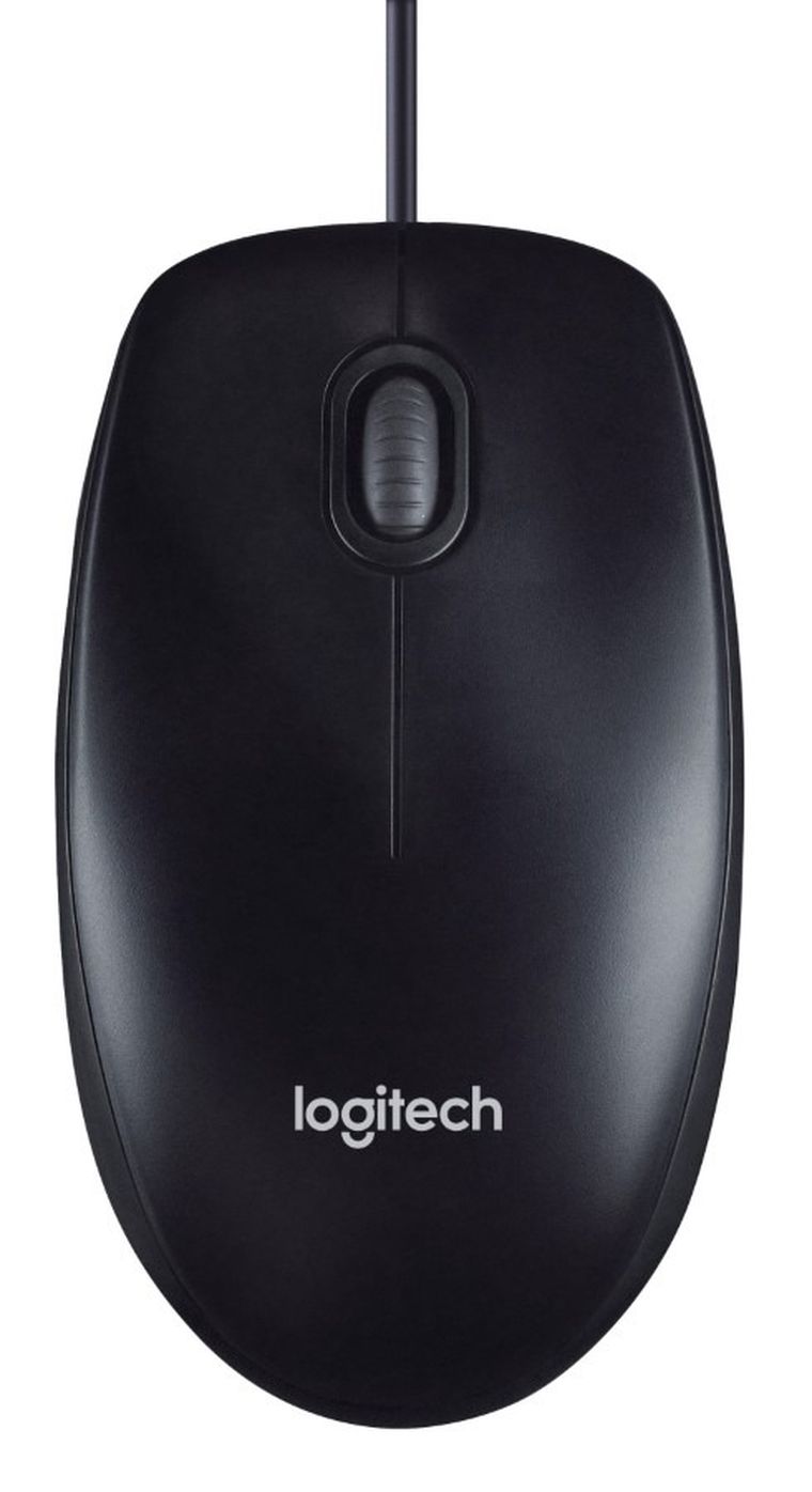 Logitech, mysz przewodowa, optyczna, M90, 1000dpi, grafitowa