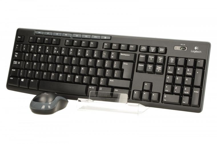 Logitech, zestaw bezprzewodowy klawiatura i mysz MK270 920-004508