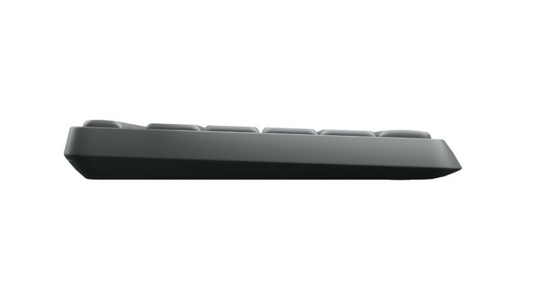 Logitech, zestaw, klawiatura membranowa, mysz optyczna, MK235, 920-007931, USB 3.0, szary