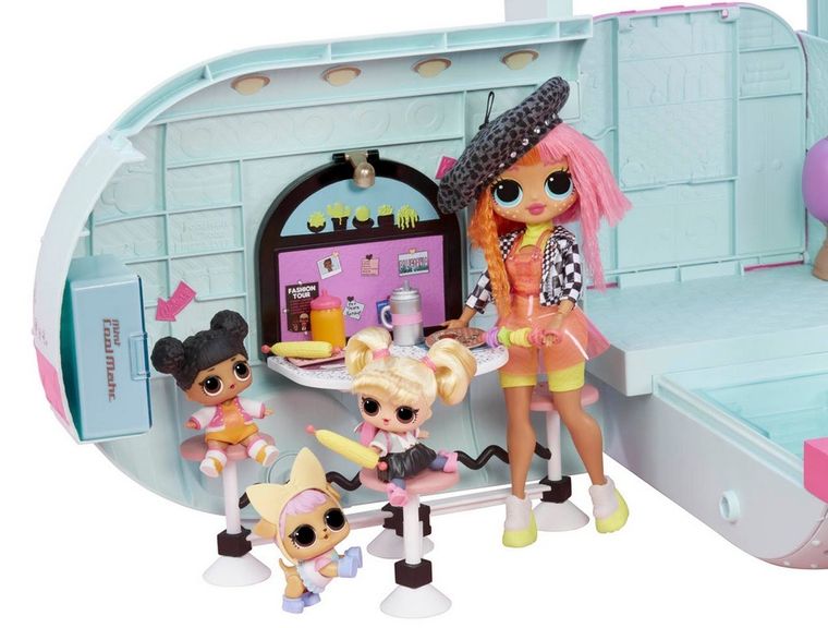 L.O.L. Surprise, Glamper 2w1, kamper dla laleczek