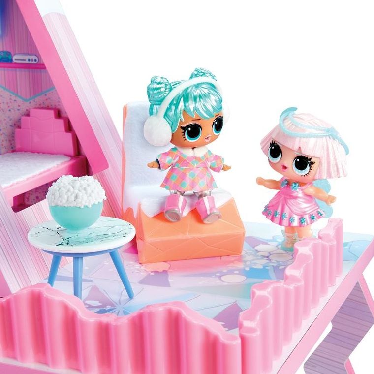 L.O.L. Surprise, Winter Snow Chalet, zimowy domek, zestaw z lalką