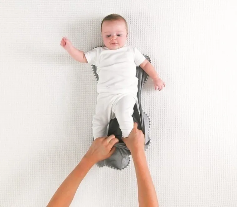 Love to Dream, Swaddle Up, otulacz, śpiworek, etap 1, TOG 1.0, dusty blue, rozmiar XS