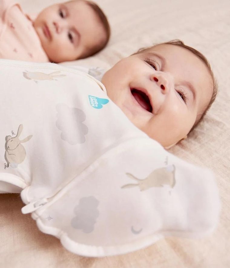 Love to Dream, Transition Bag, Króliczki, otulacz przejściowy, śpiworek, etap 2, TOG 1.0, rozmiar L