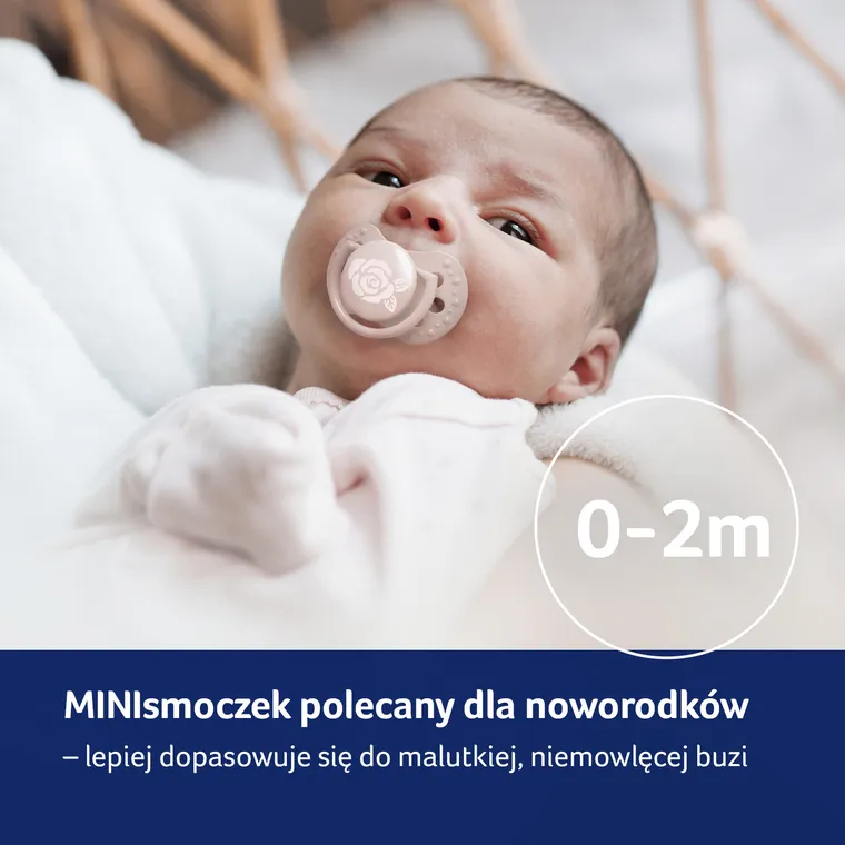 Lovi, Baby Shower Boy, smoczek silikonowy, dynamiczny, 0-2m, 2 szt.