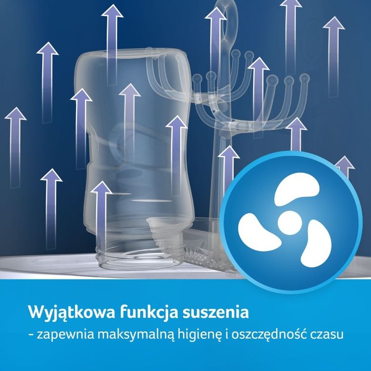 Lovi, elektryczny sterylizator parowy z suszarką