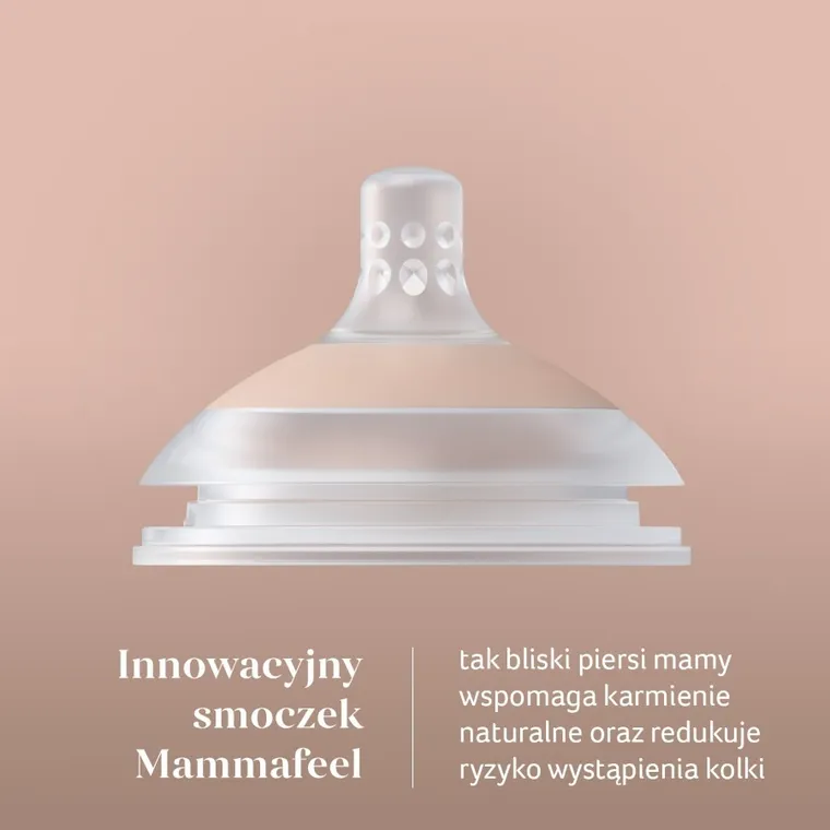 Lovi, Mammafeel, smoczek dynamiczny do karmienia, mini, 0m+