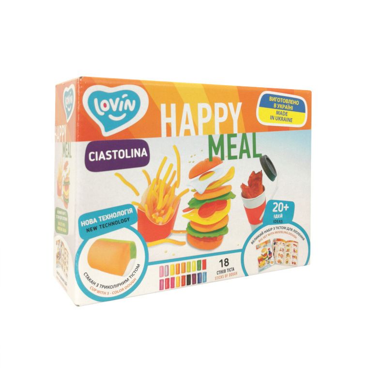 Lovin, Happy Meal, ciastolina do modelowania