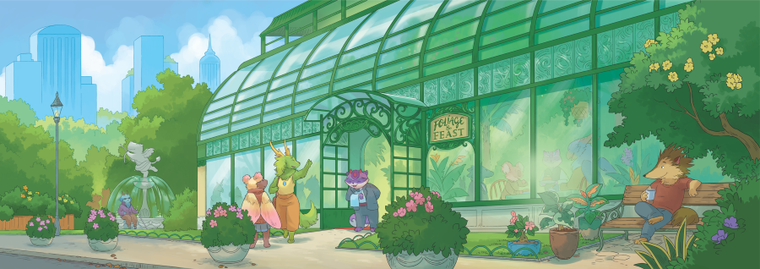 Lucky Duck Games, Zwierzęce rewolucje: Jadłowózki, dodatek do gry