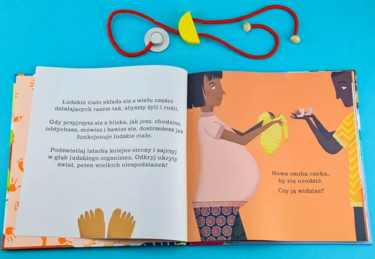 Ludzkie ciało. Podświetl i odkryj