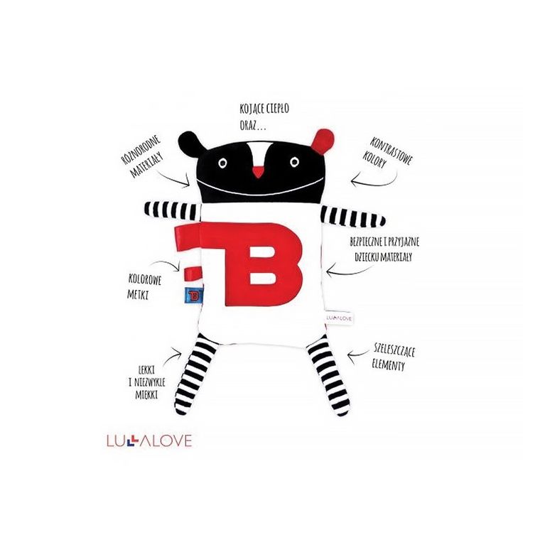 LullaLove, MR B, przytulanka i termofor na kolkę