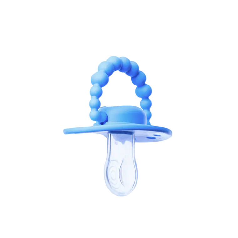 LUU Kids, smoczek pozycjonujący, Greek Sky, 3-6m