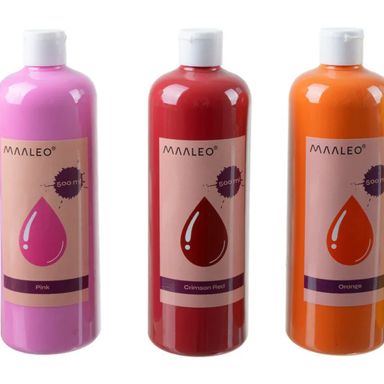 Maaleo, farby plakatowe, 18-500 ml