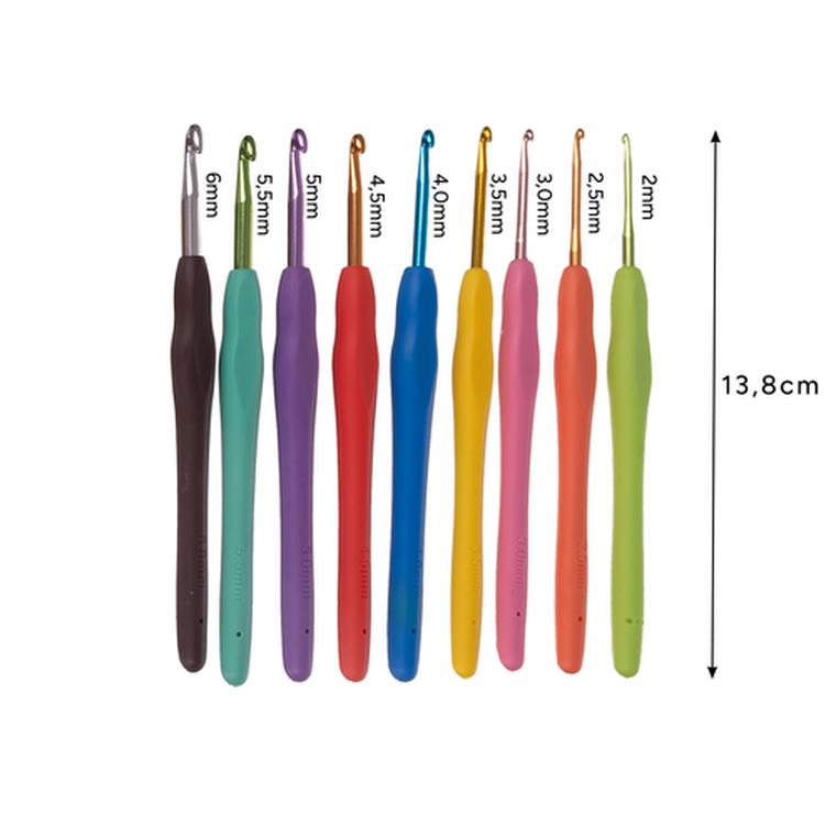 Maaleo, zestaw do szydełkowania, 58 elementów