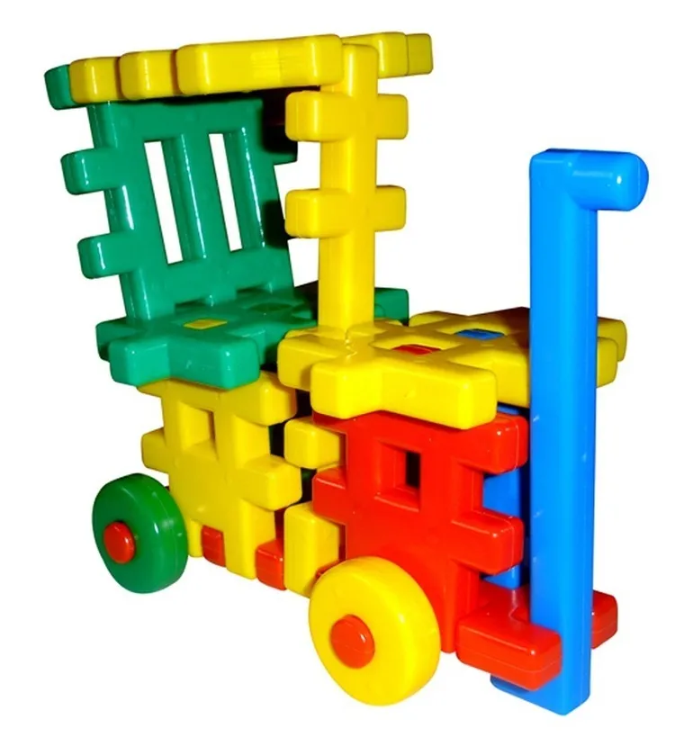 Macyszyn Toys, klocki konstrukcyjne, wafle, 110 elementów